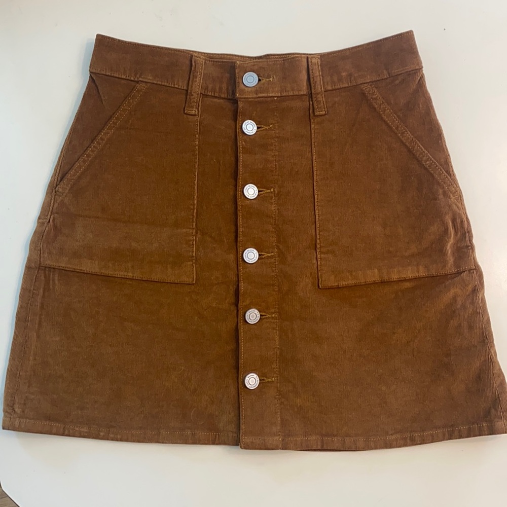 Lucky brand corduroy skirt